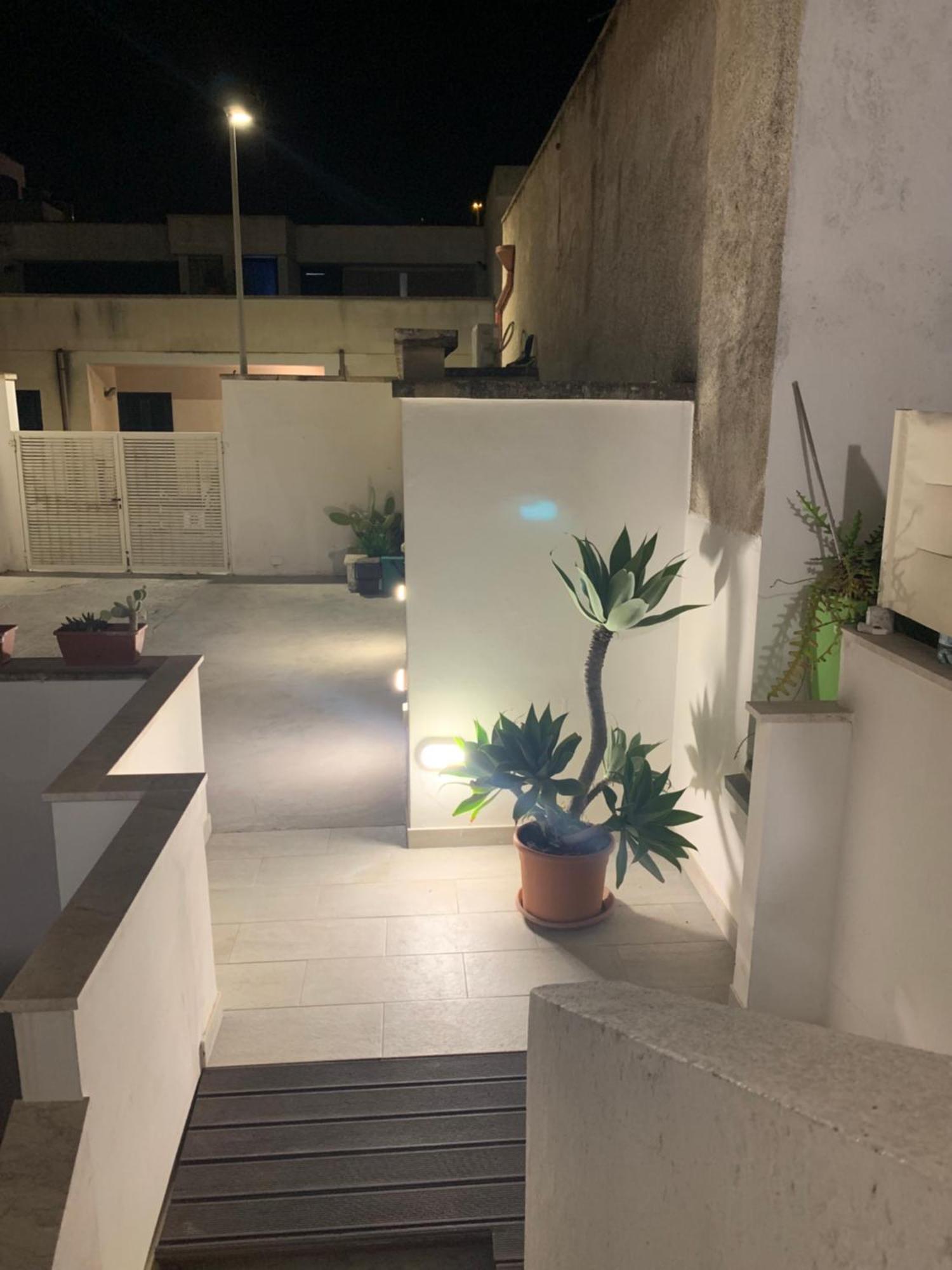 Casa Sul Mare - Wifi Free - Parcheggio Privato Daire San Foca Dış mekan fotoğraf